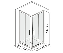 WasserKRAFT Душевой уголок Amper 29S03 – фотография-4
